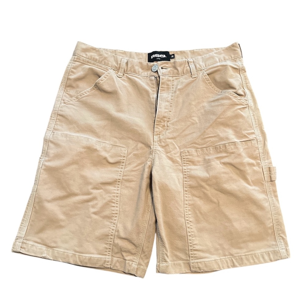 Faded Glory Tan Cargo Shorts Classic Design